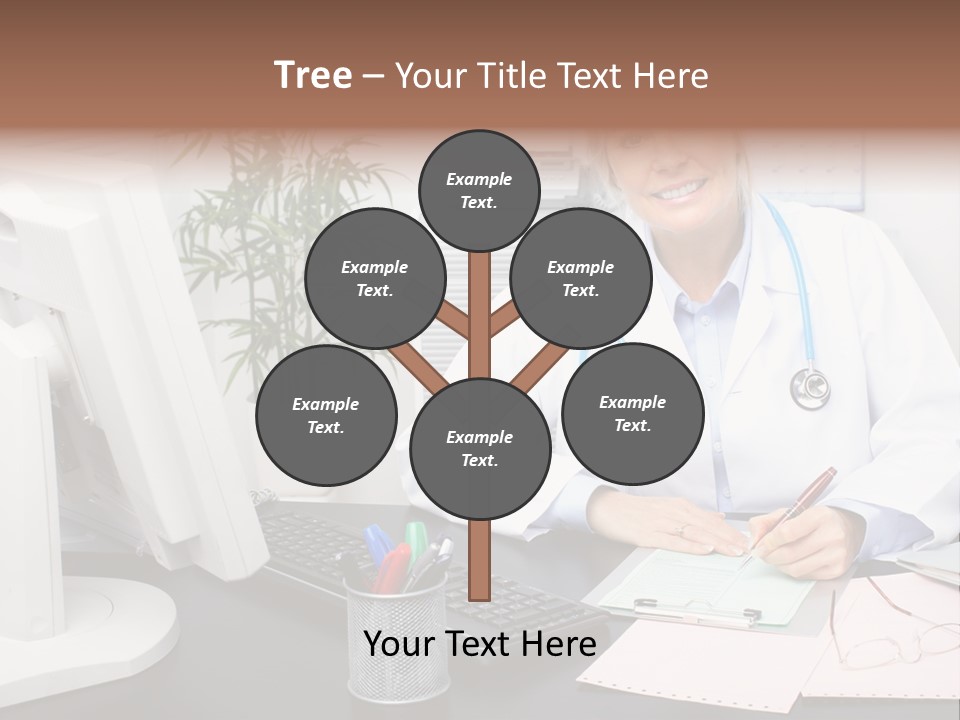 Farcical Manager Hilarious PowerPoint Template