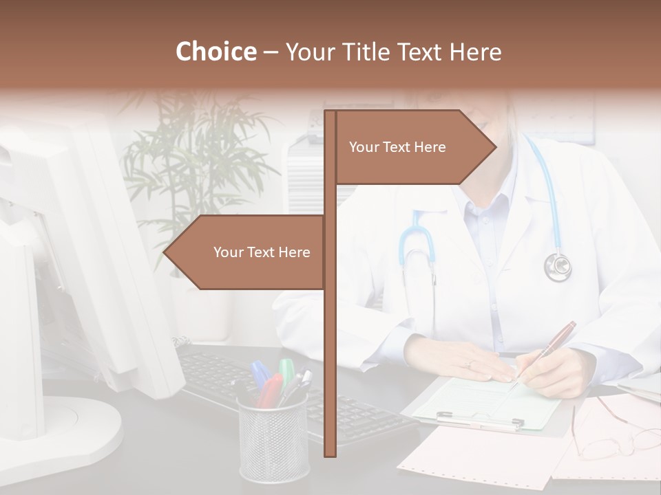 Farcical Manager Hilarious PowerPoint Template