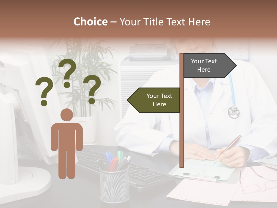 Farcical Manager Hilarious PowerPoint Template