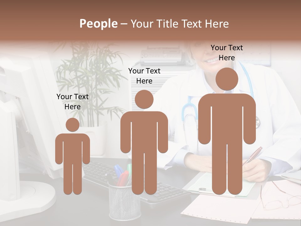 Farcical Manager Hilarious PowerPoint Template