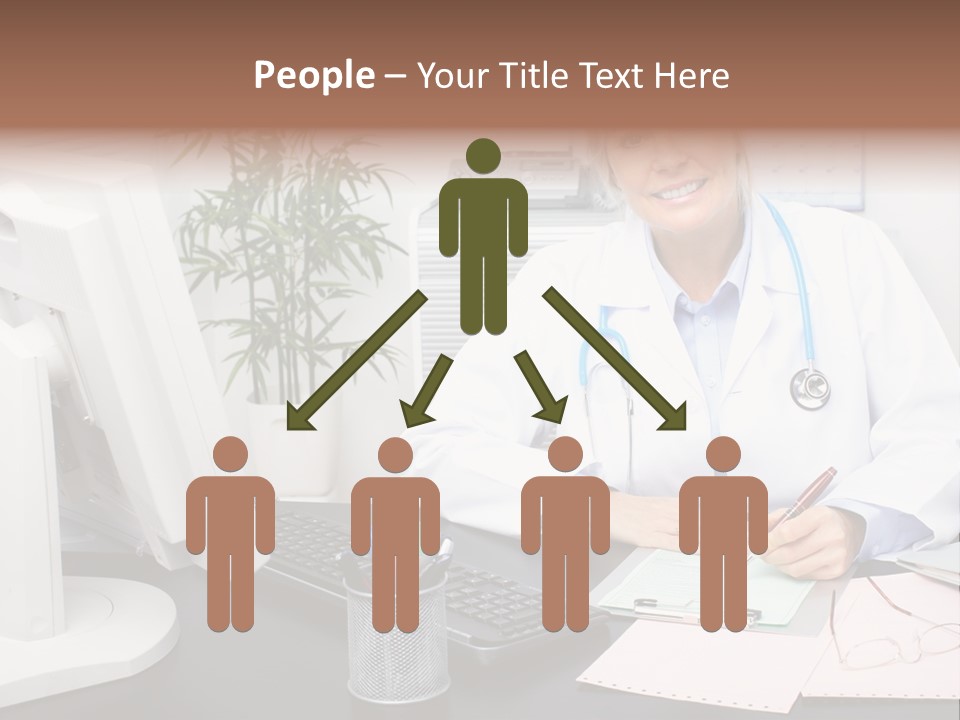 Farcical Manager Hilarious PowerPoint Template