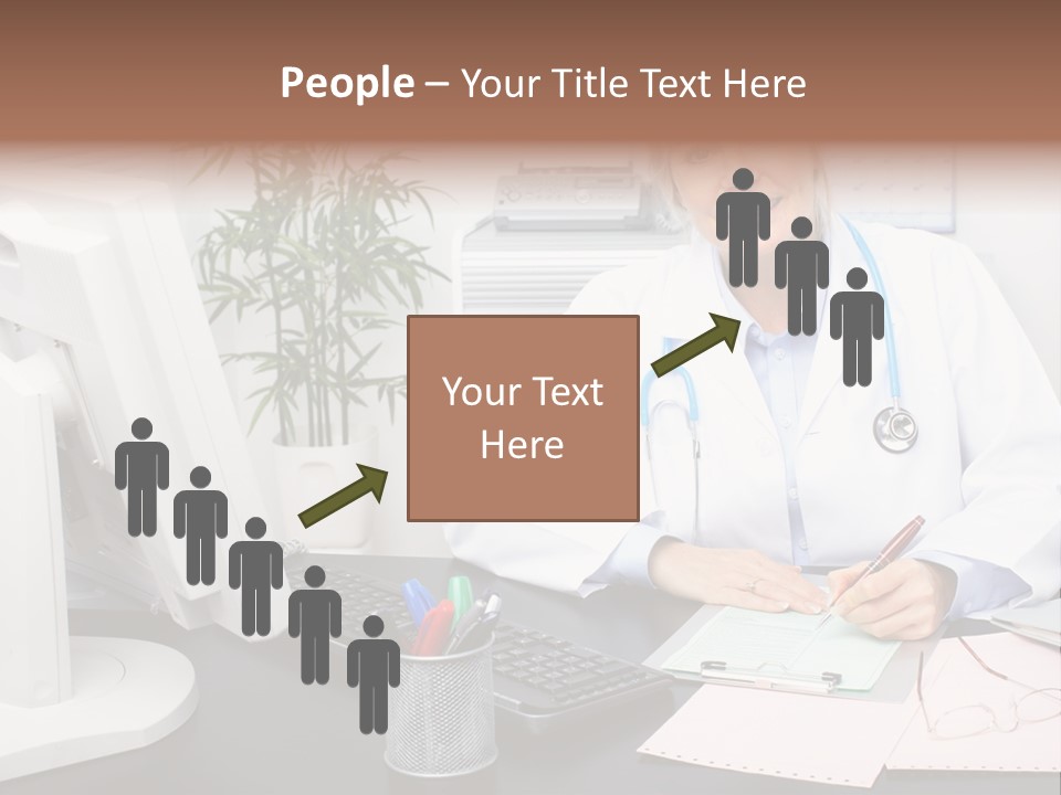 Farcical Manager Hilarious PowerPoint Template