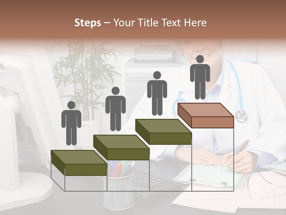 Farcical Manager Hilarious PowerPoint Template