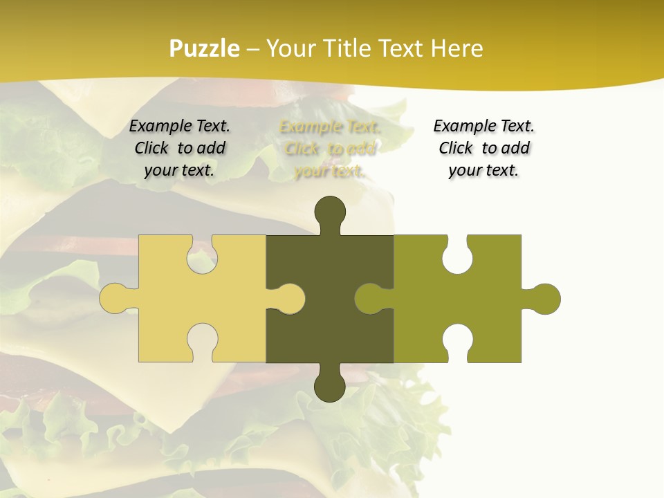 Man North American Pleasure PowerPoint Template