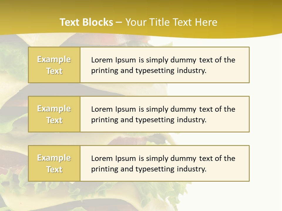 Man North American Pleasure PowerPoint Template