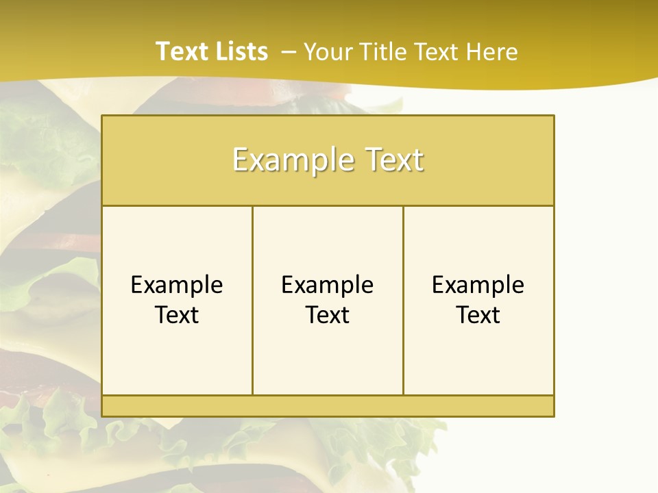 Man North American Pleasure PowerPoint Template