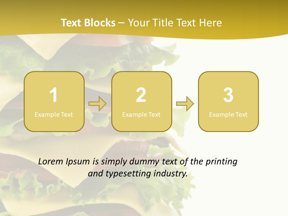Man North American Pleasure PowerPoint Template