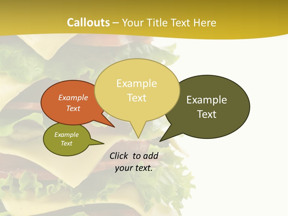 Man North American Pleasure PowerPoint Template