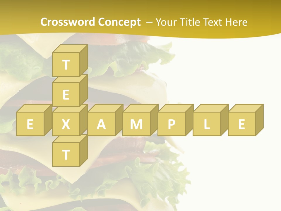 Man North American Pleasure PowerPoint Template