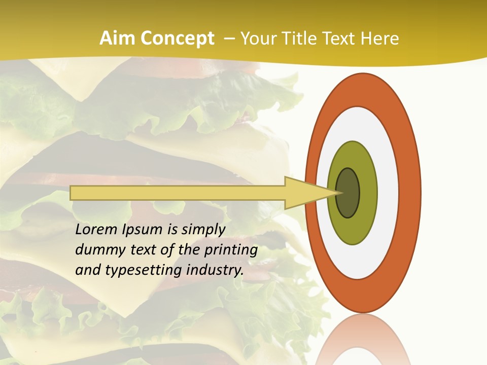 Man North American Pleasure PowerPoint Template