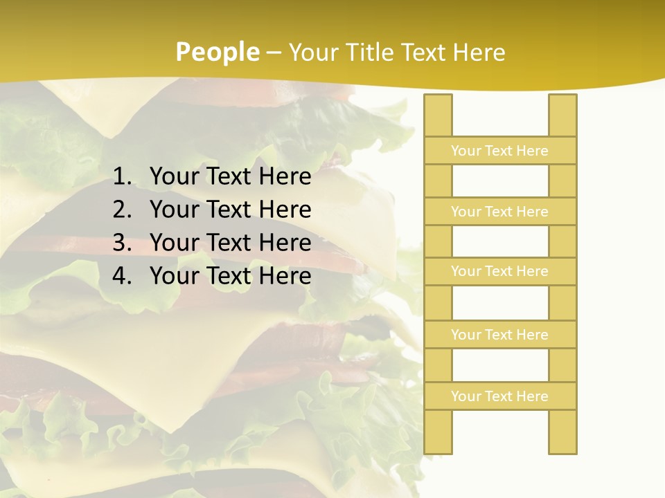 Man North American Pleasure PowerPoint Template