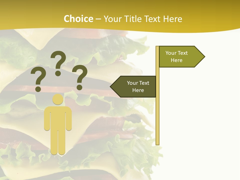 Man North American Pleasure PowerPoint Template