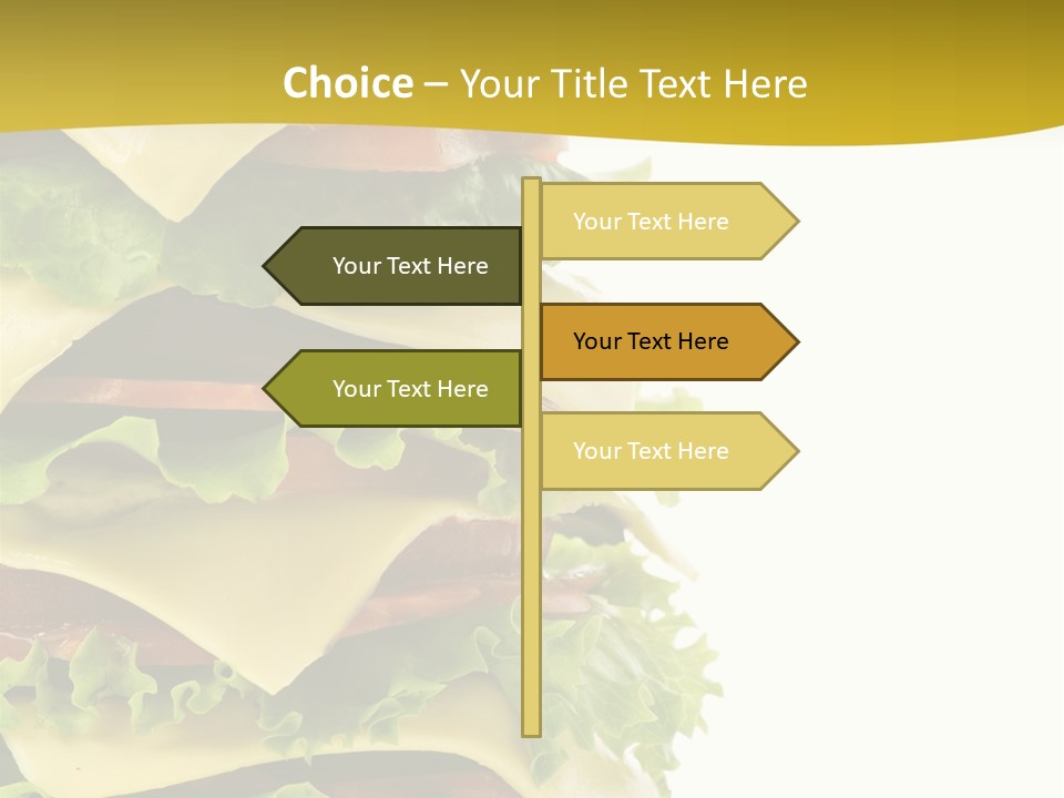 Man North American Pleasure PowerPoint Template