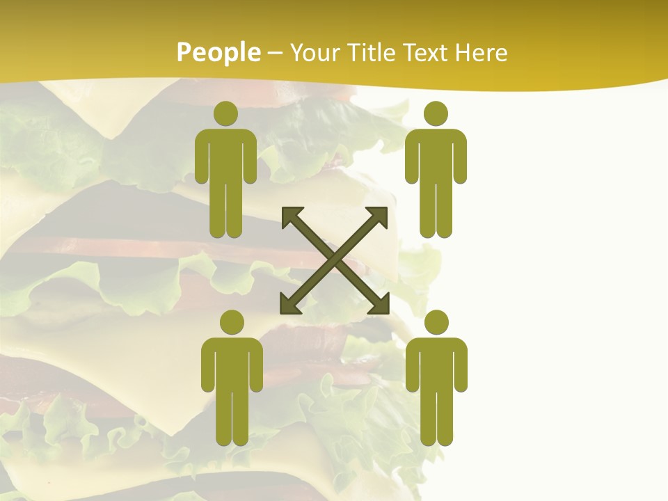 Man North American Pleasure PowerPoint Template