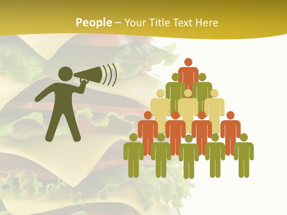 Man North American Pleasure PowerPoint Template