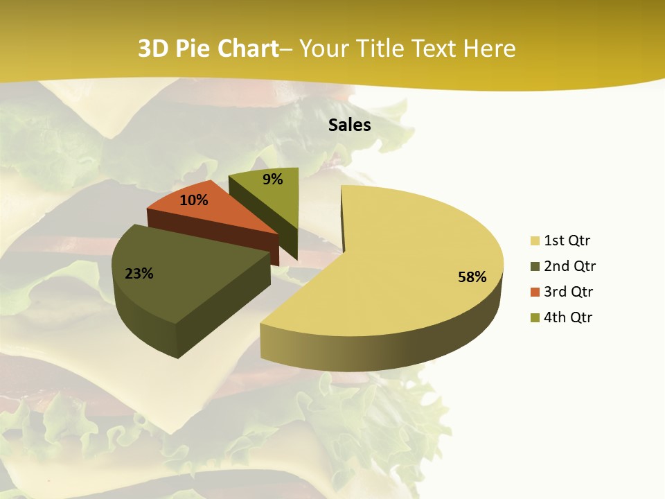 Man North American Pleasure PowerPoint Template