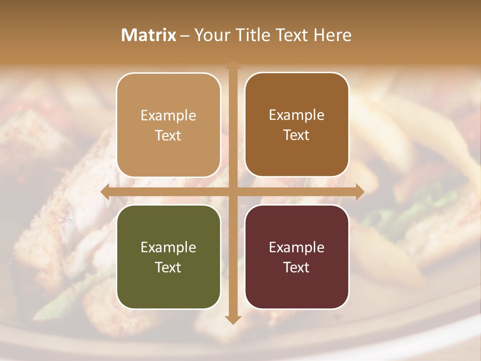 Caucasian Tropical Witty PowerPoint Template