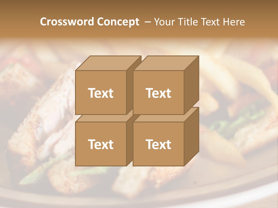 Caucasian Tropical Witty PowerPoint Template