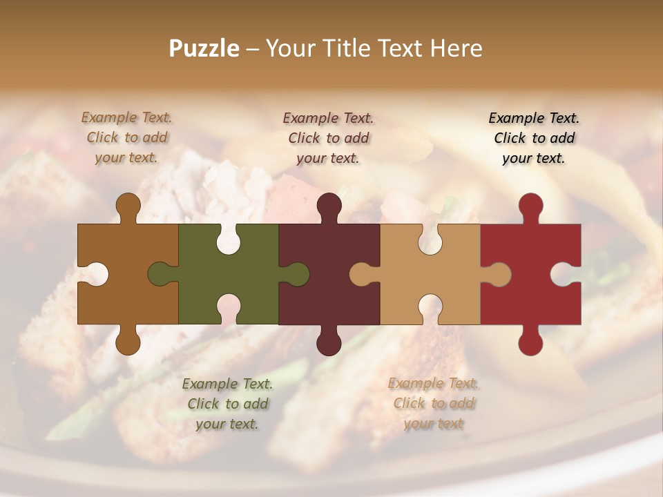 Caucasian Tropical Witty PowerPoint Template