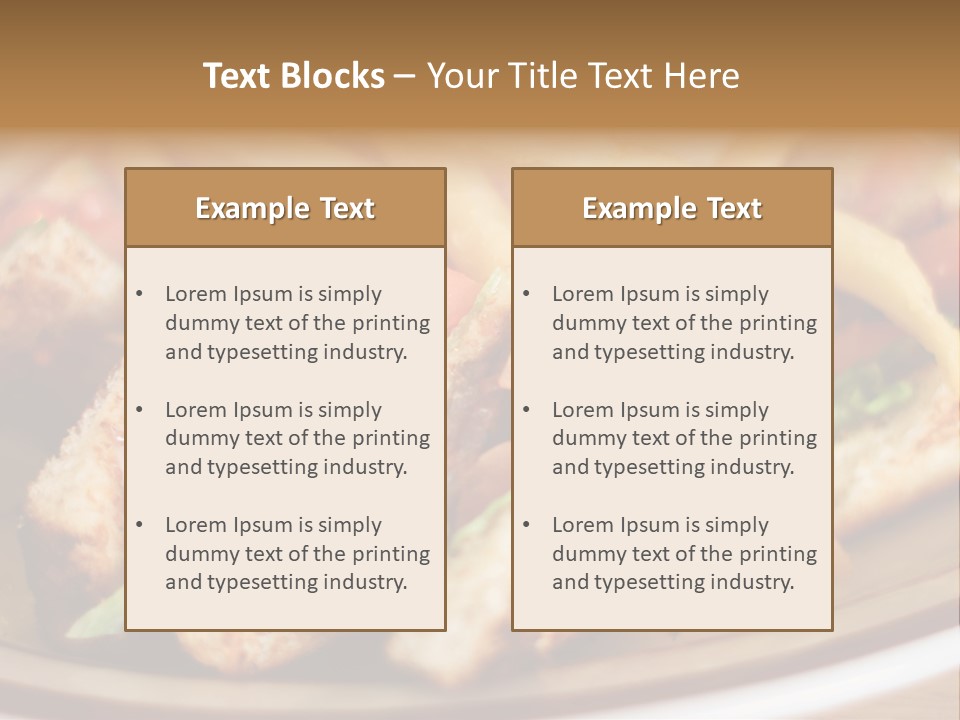 Caucasian Tropical Witty PowerPoint Template