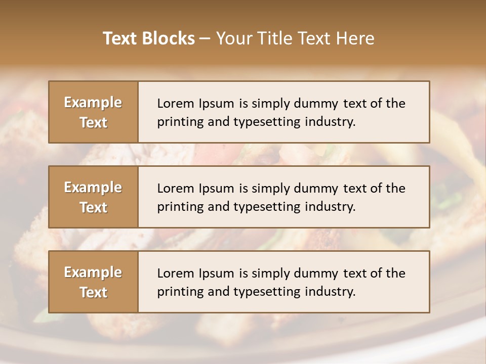 Caucasian Tropical Witty PowerPoint Template