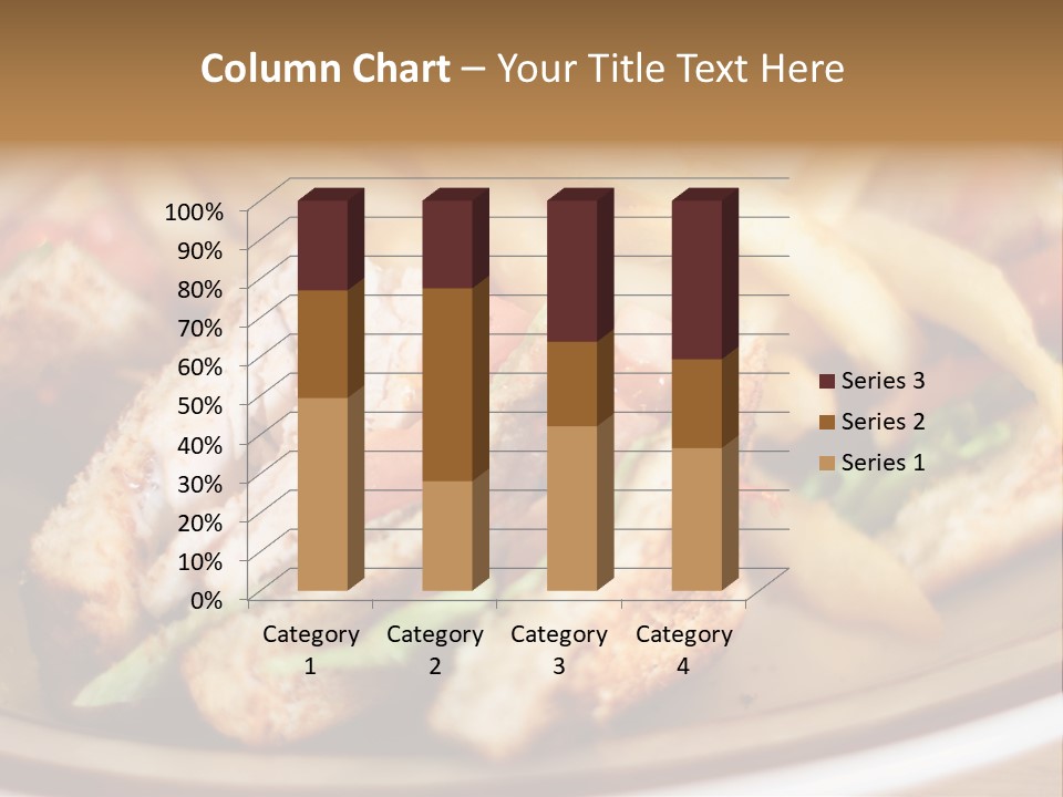 Caucasian Tropical Witty PowerPoint Template