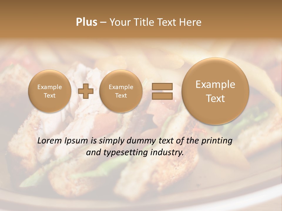 Caucasian Tropical Witty PowerPoint Template