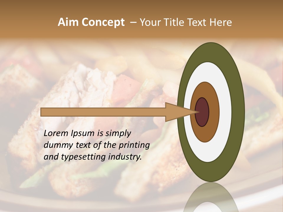 Caucasian Tropical Witty PowerPoint Template