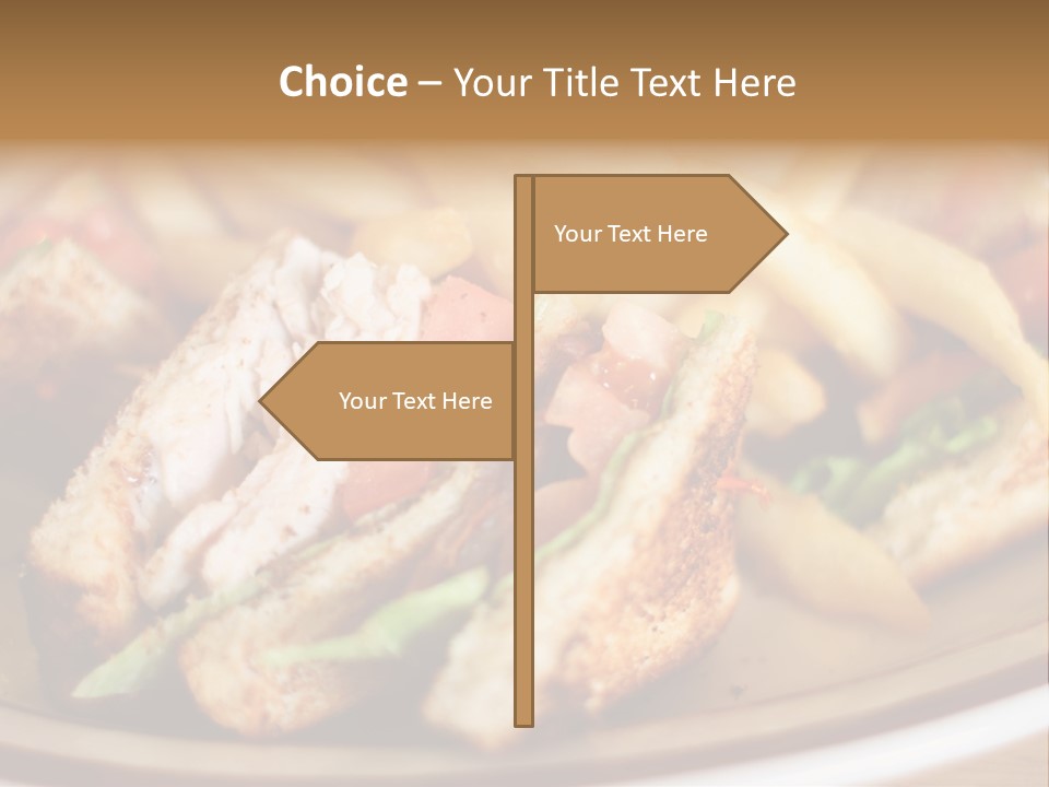 Caucasian Tropical Witty PowerPoint Template