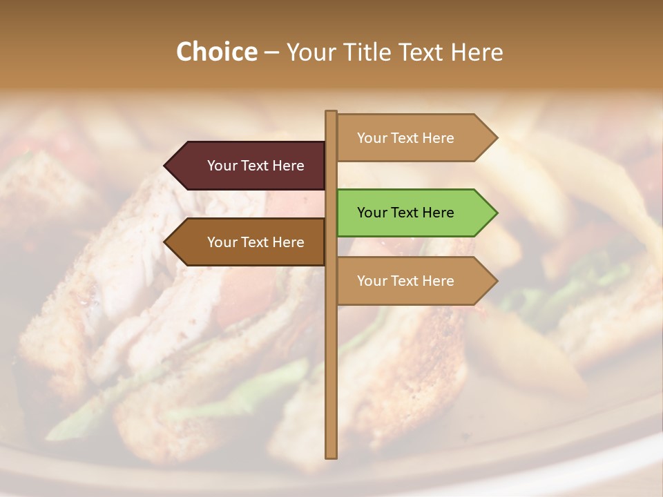 Caucasian Tropical Witty PowerPoint Template