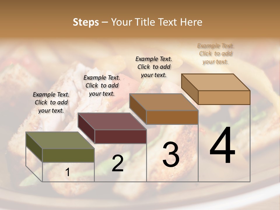 Caucasian Tropical Witty PowerPoint Template