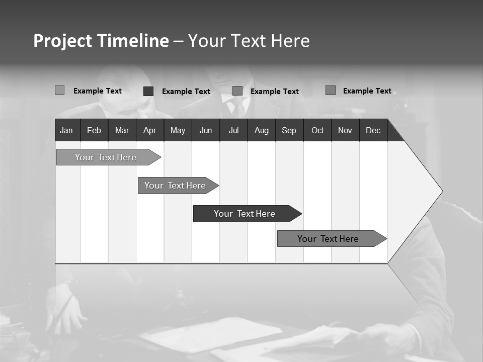 Caucasian Tropical Witty PowerPoint Template