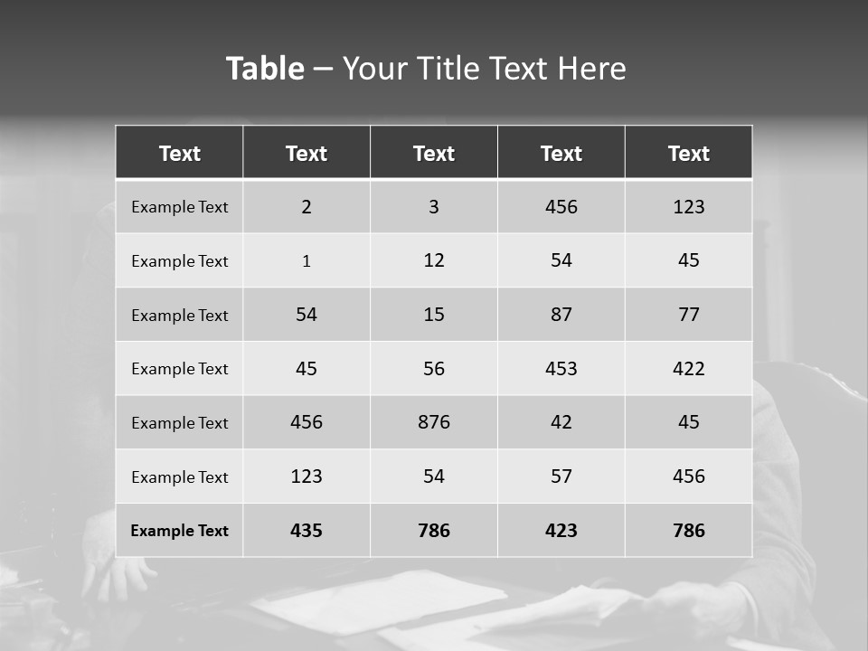 Caucasian Tropical Witty PowerPoint Template