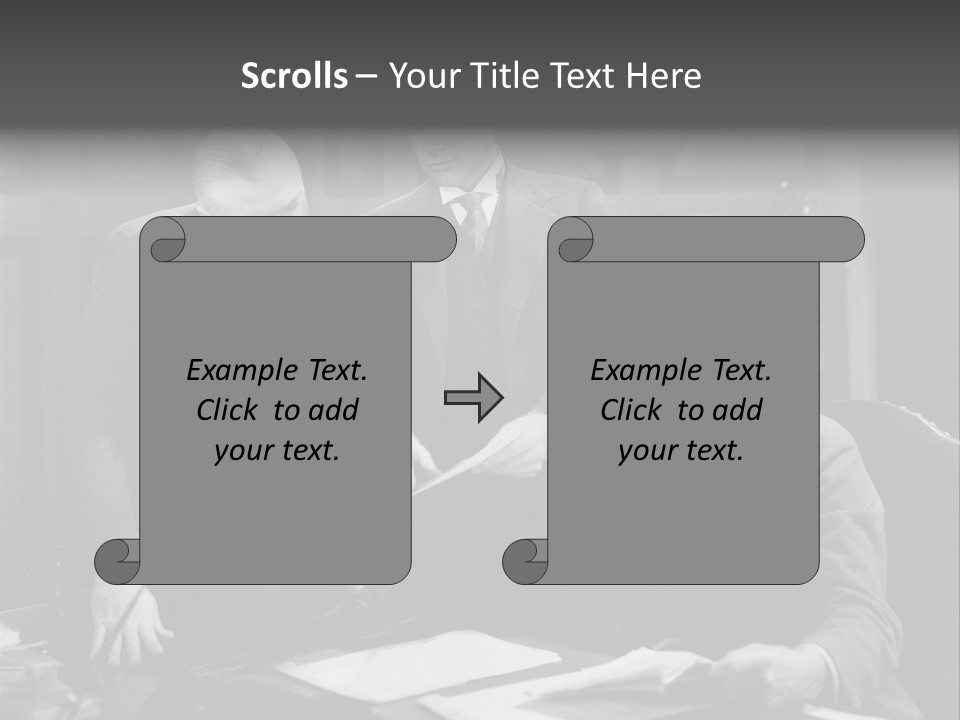 Caucasian Tropical Witty PowerPoint Template