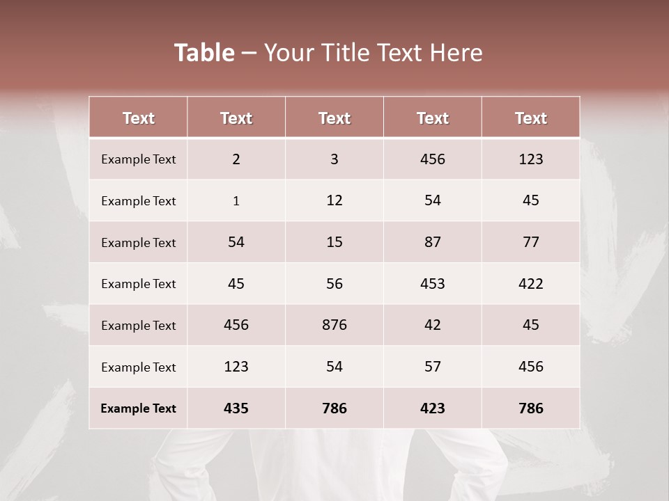 Fifties Real Beard PowerPoint Template