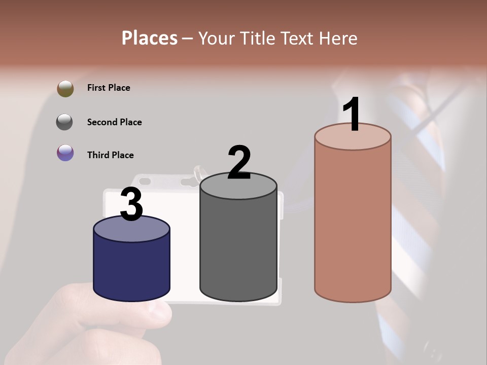 Successful Guy Mature Candid PowerPoint Template