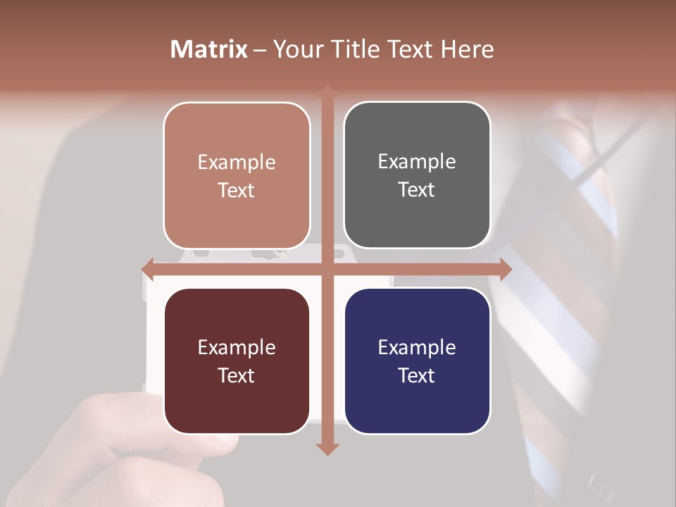 Successful Guy Mature Candid PowerPoint Template