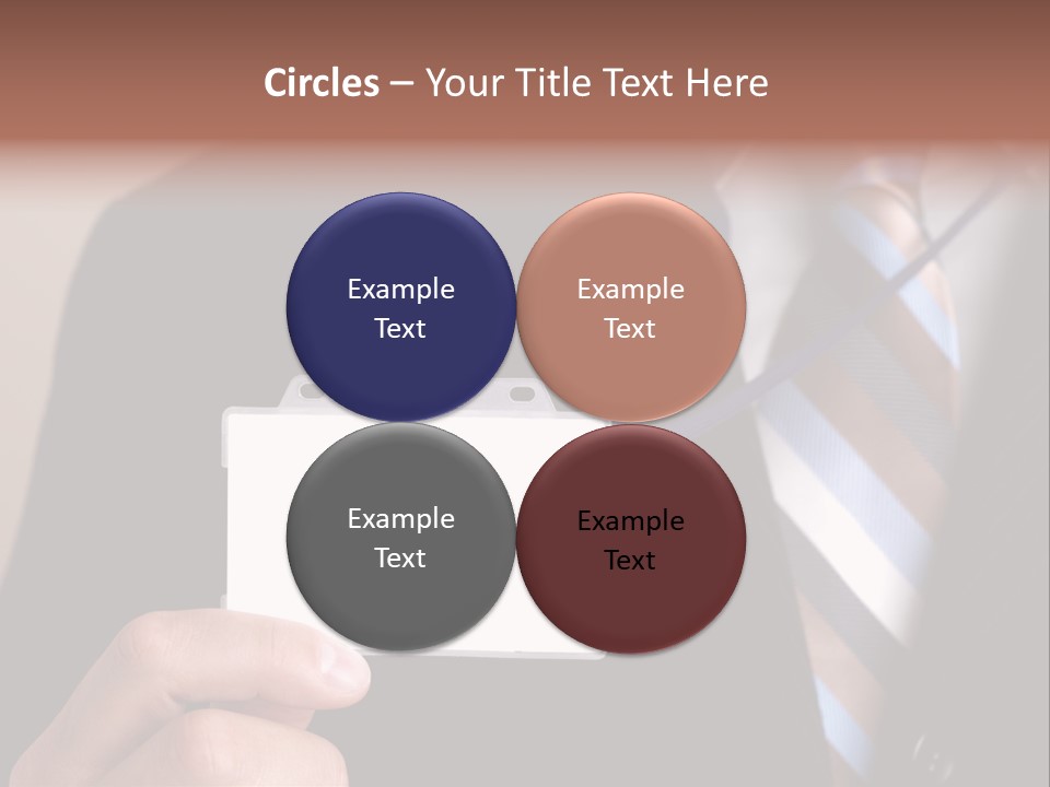 Successful Guy Mature Candid PowerPoint Template