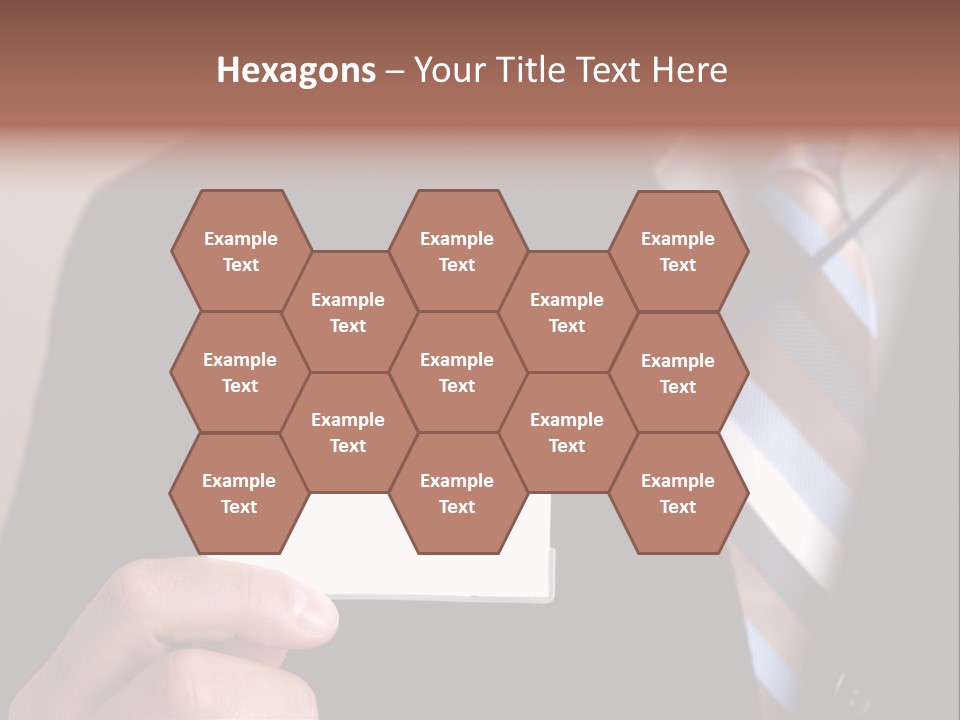 Successful Guy Mature Candid PowerPoint Template