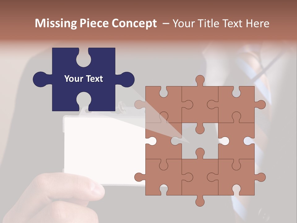 Successful Guy Mature Candid PowerPoint Template