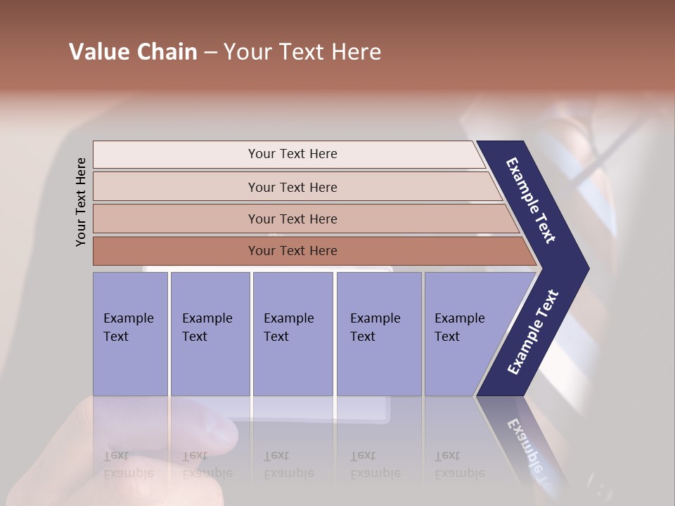Successful Guy Mature Candid PowerPoint Template