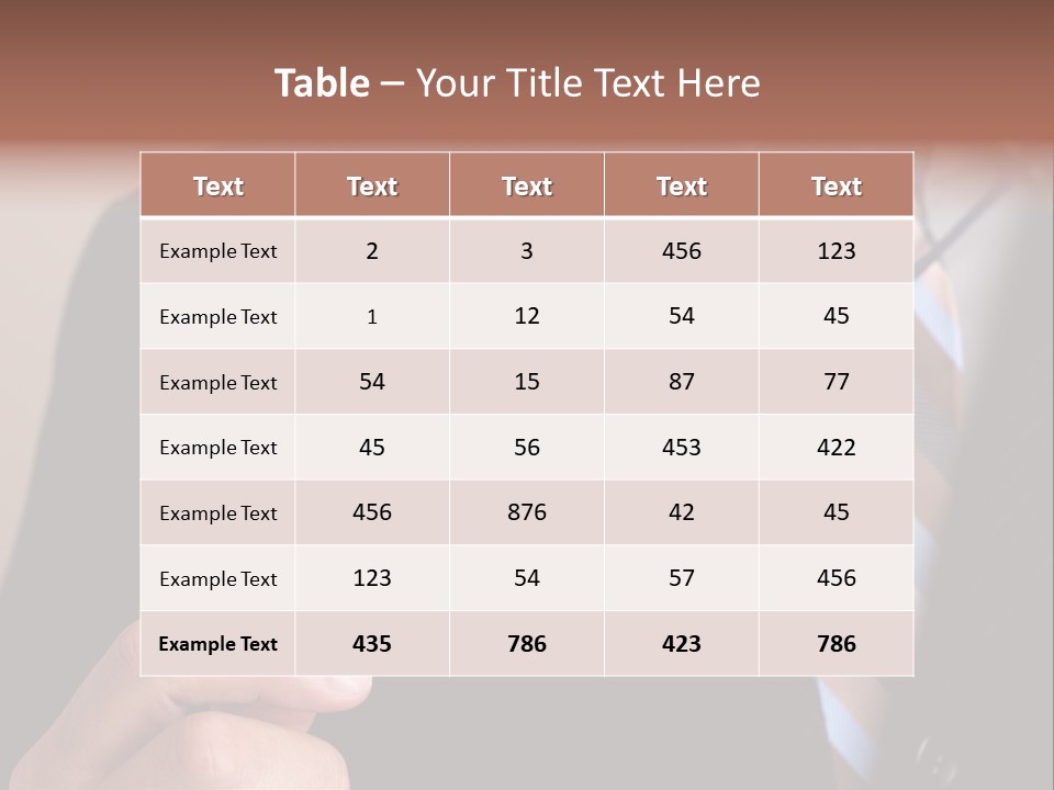 Successful Guy Mature Candid PowerPoint Template