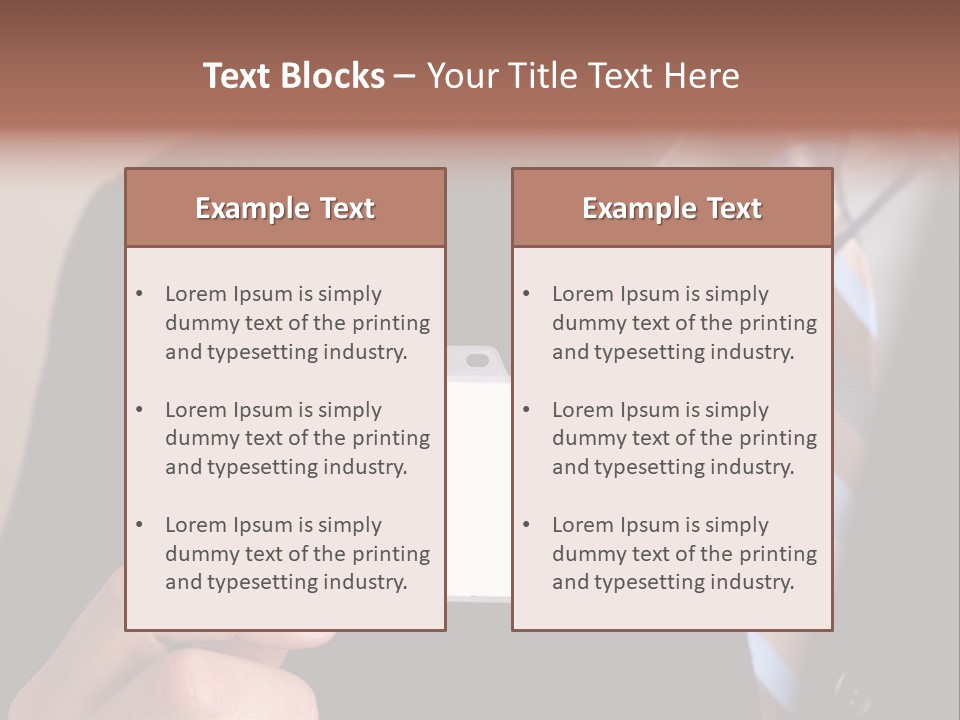 Successful Guy Mature Candid PowerPoint Template