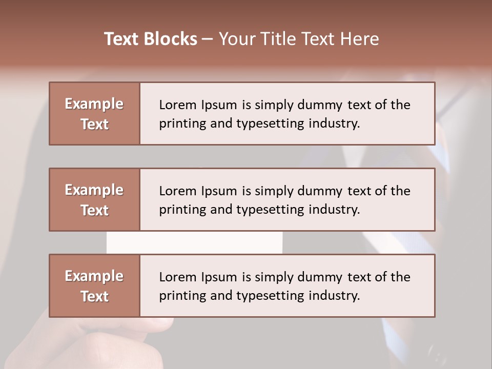 Successful Guy Mature Candid PowerPoint Template