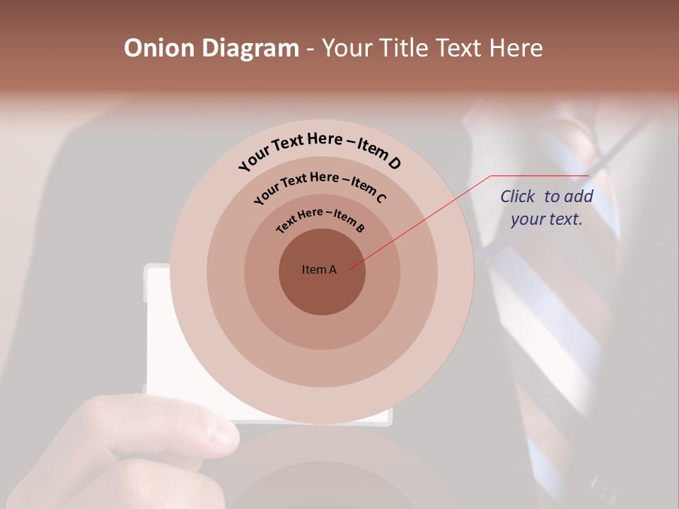 Successful Guy Mature Candid PowerPoint Template