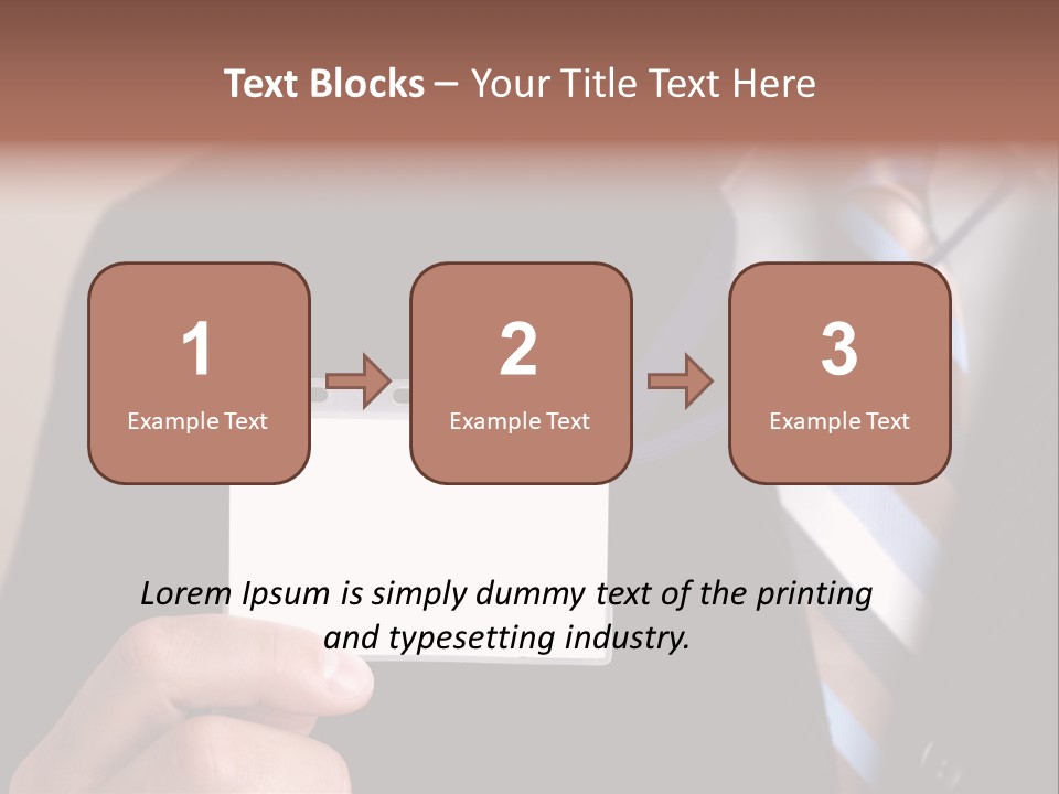 Successful Guy Mature Candid PowerPoint Template