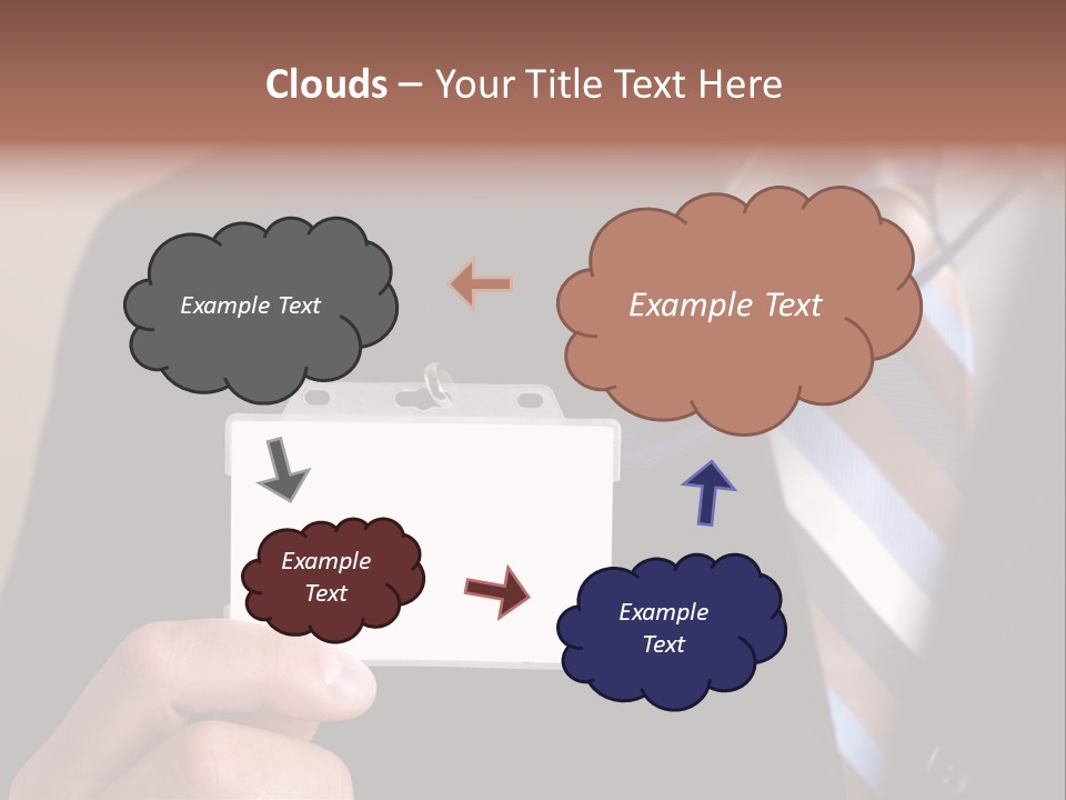 Successful Guy Mature Candid PowerPoint Template