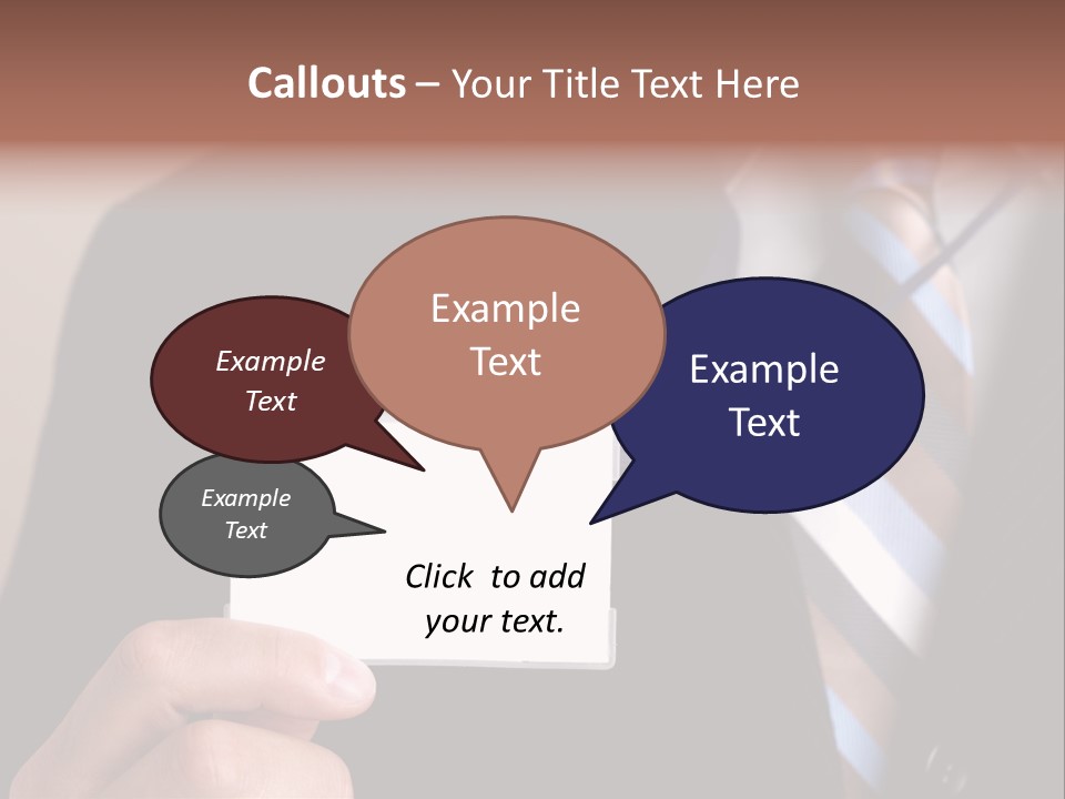 Successful Guy Mature Candid PowerPoint Template