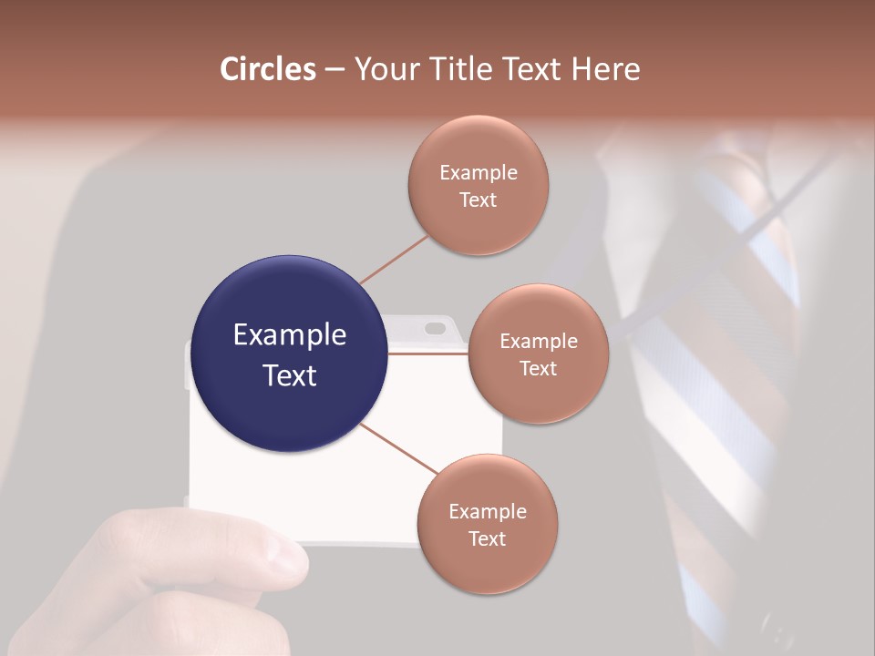 Successful Guy Mature Candid PowerPoint Template