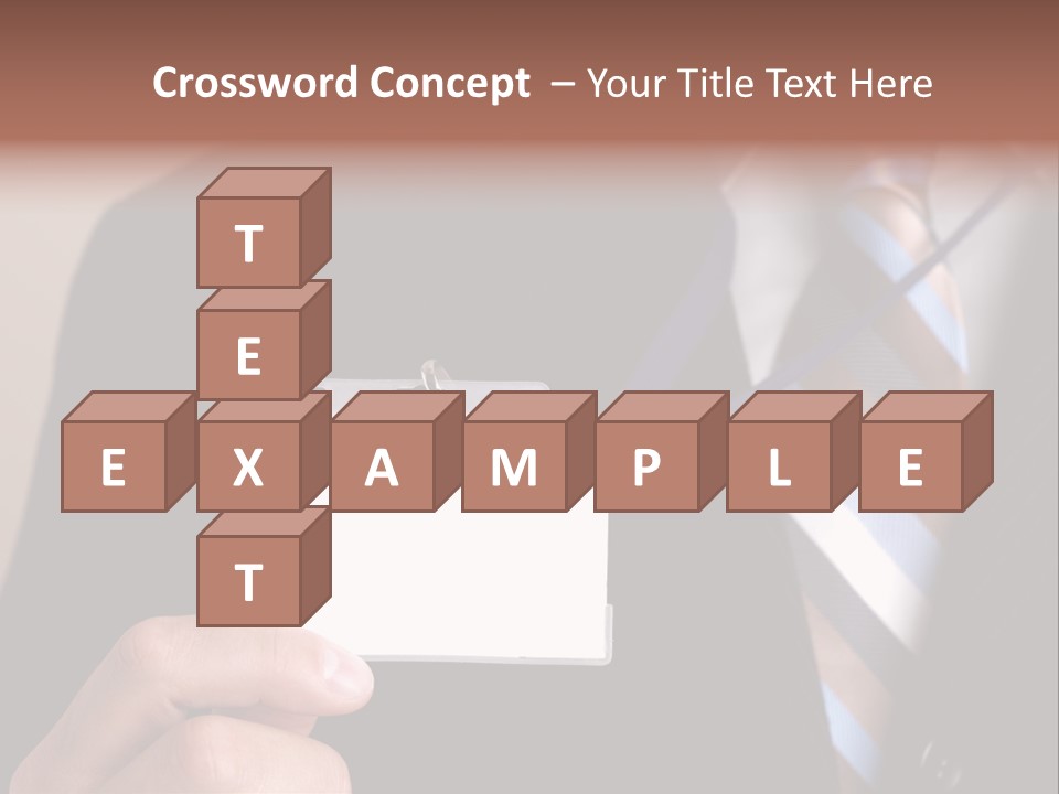 Successful Guy Mature Candid PowerPoint Template